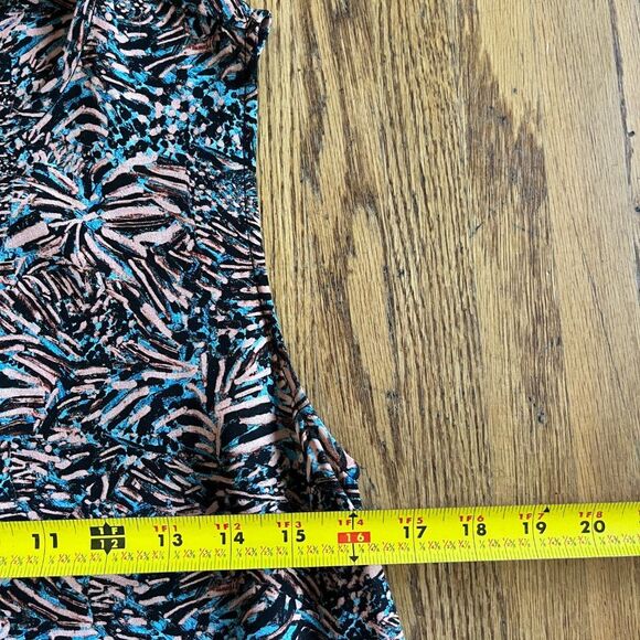 Proenza Schouler 100% Silk Multicolor Print Sleeveless Top Blouse Women's Size 4 - Picture 8 of 8